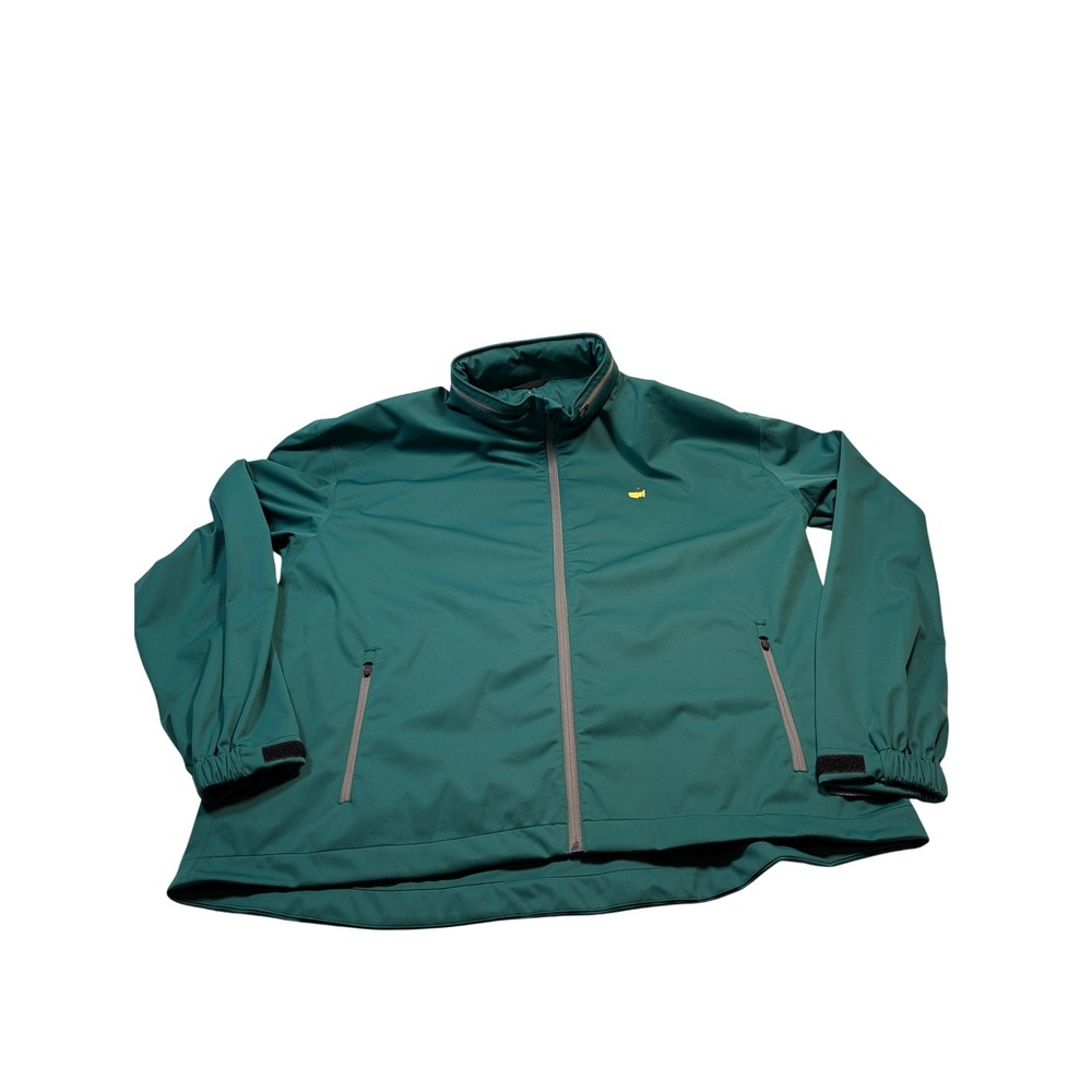 Masters Tech Mens Full Zip Golf Jacket XL Green MT6217-004